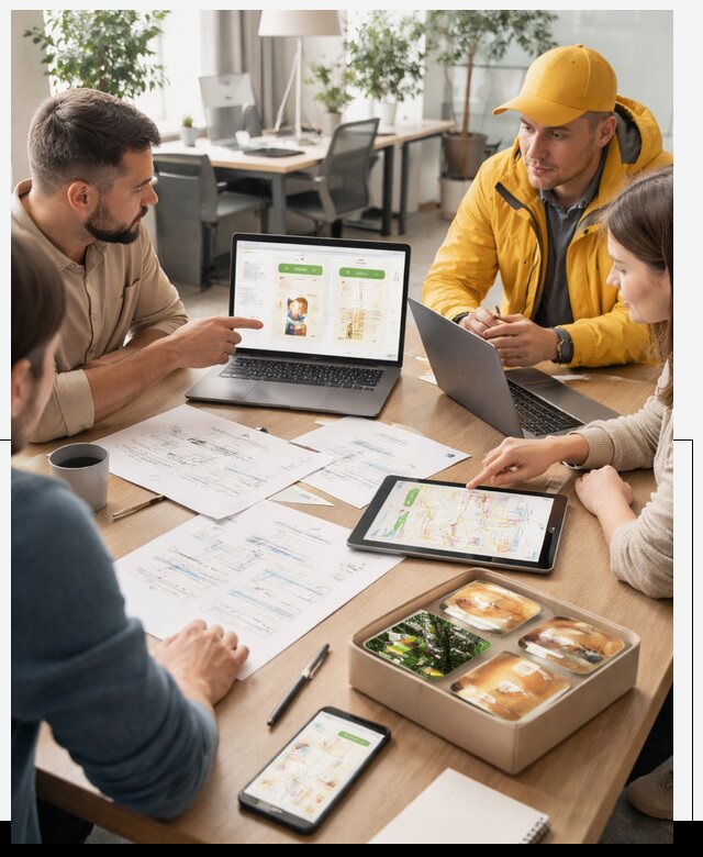 Разработка агрегатора доставки еды в Белорецке от 15206 р., АвикейБлр